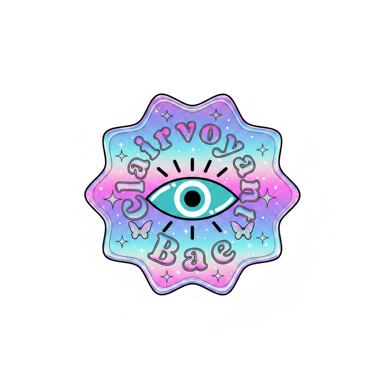 Clairvoyant Bae Y2K Logo